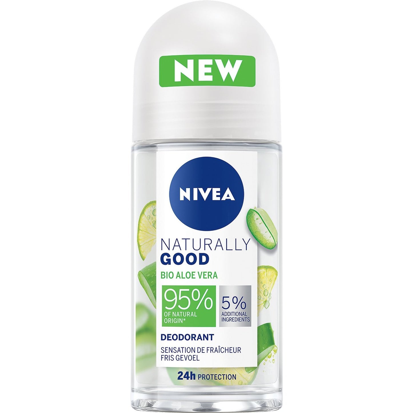 NIVEA Organic Aloe Vera Roll-On Deodorant
