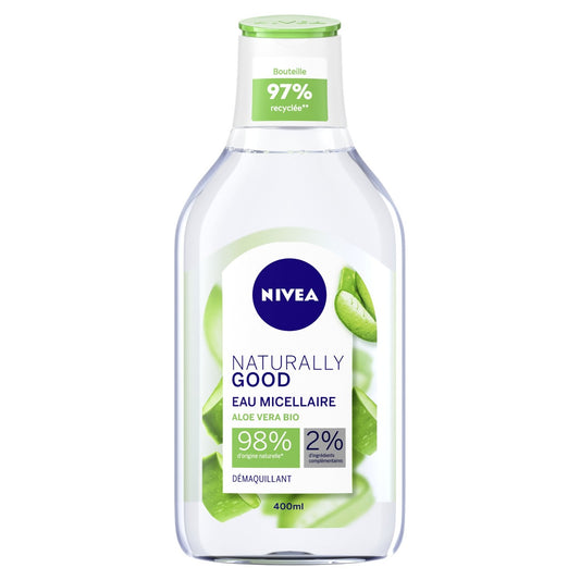 NIVEA Naturally Good Aloe Vera Mizellen Reinigungswasser