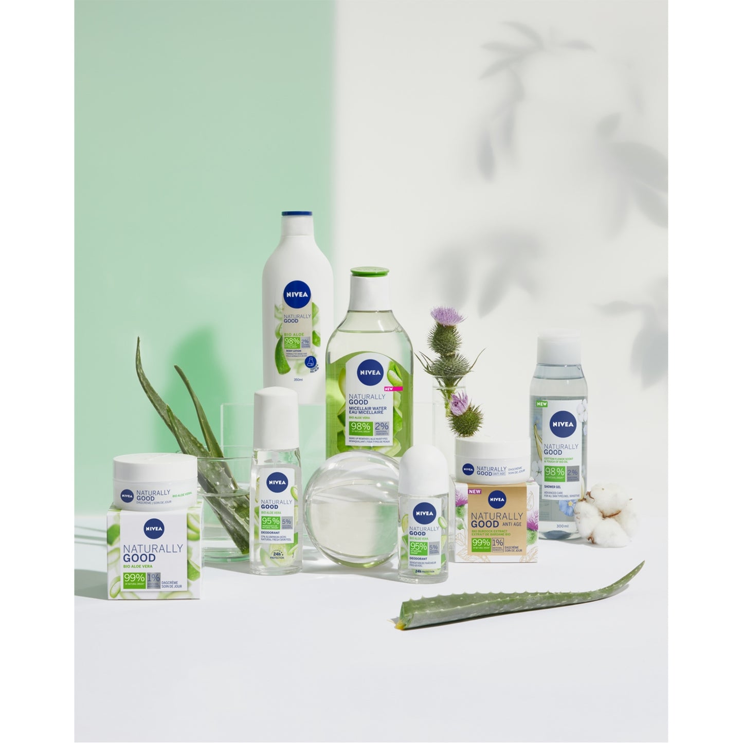 NIVEA Naturally Good Aloe Vera Micellar Cleansing Water