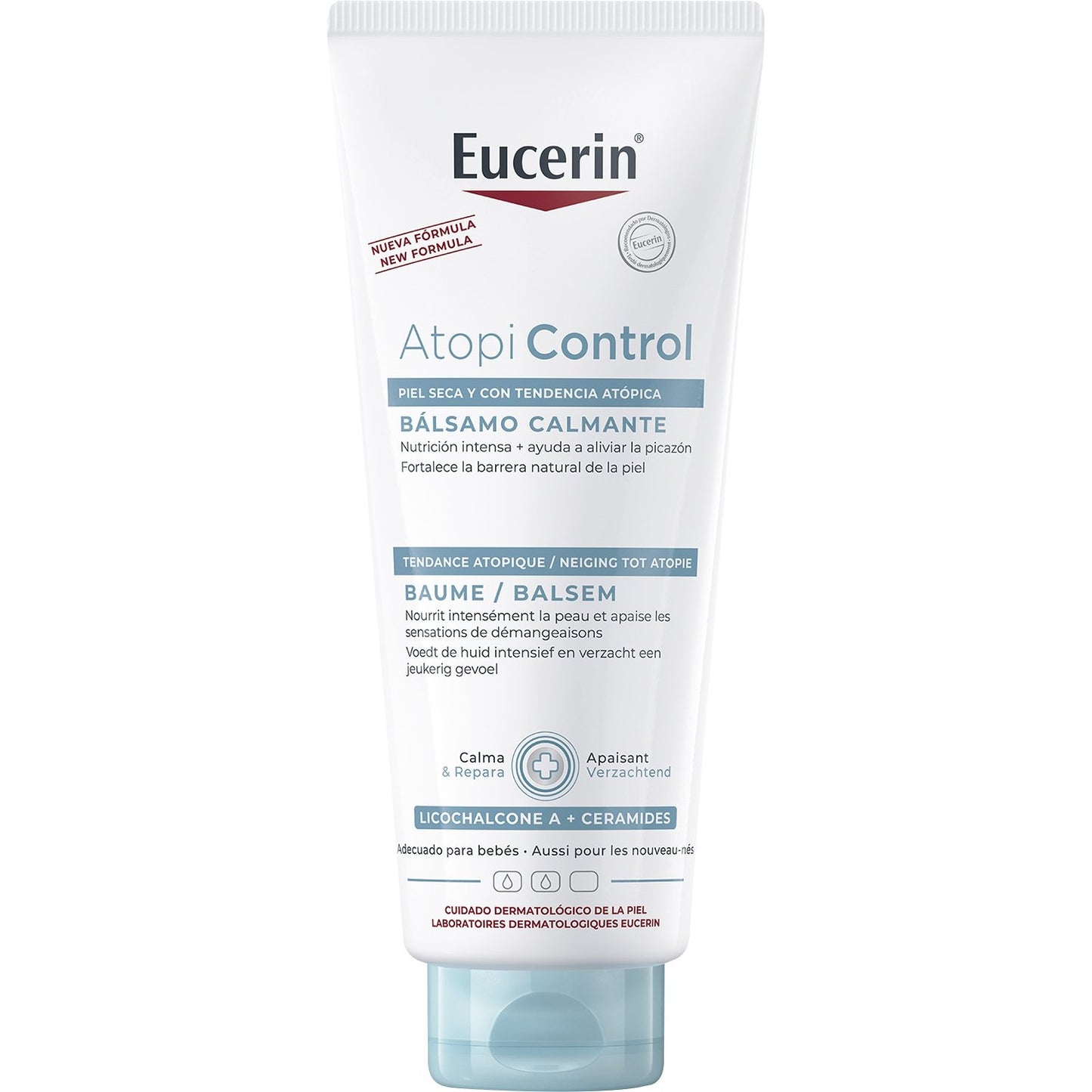 Baume Soin Corps Peau Atopique Irritable Sèche Anti-Démangeaisons Atopi Control EUCERIN le flacon de 400mL