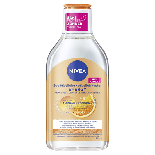 NIVEA Mizellen-Reinigungswasser für fahle Haut mit Vitamin C