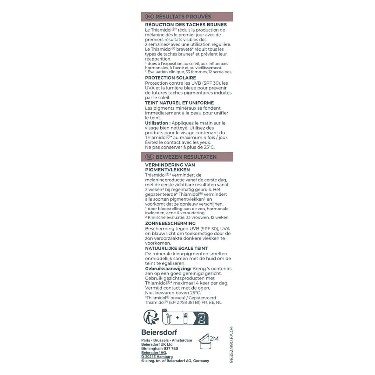 Crème Jour Anti-Pigment Teinté SPF30 EUCERIN