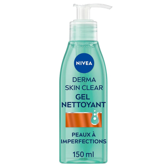 NIVEA Derma Niacinamide Gesichtsreinigungsgel für zu Unreinheiten neigende Haut