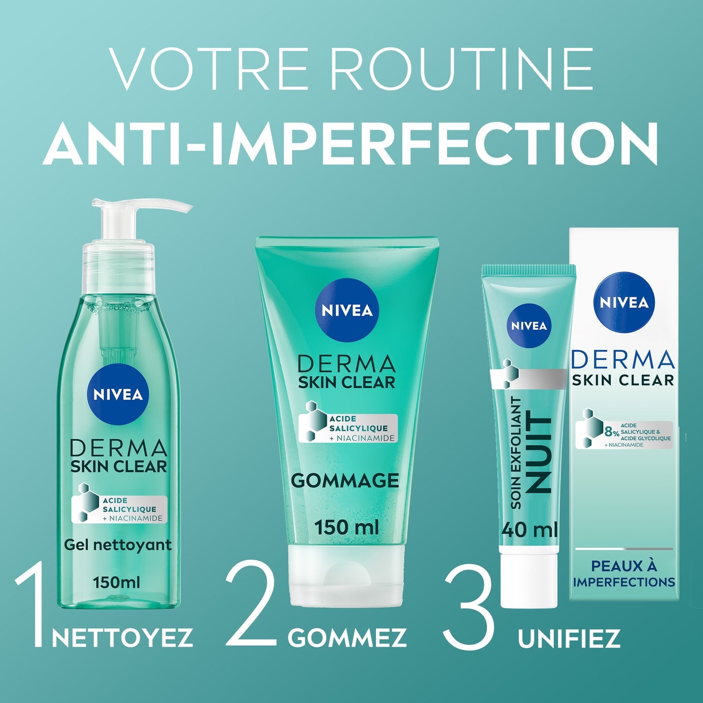 NIVEA Derma Face Scrub for Blemish-Prone Skin