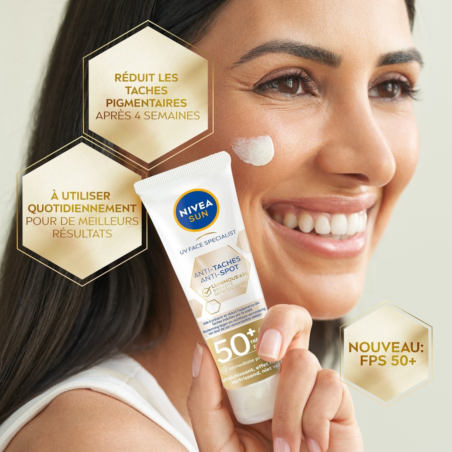 NIVEA Luminous630 Anti-Spot Sonnenmilch LSF 50+