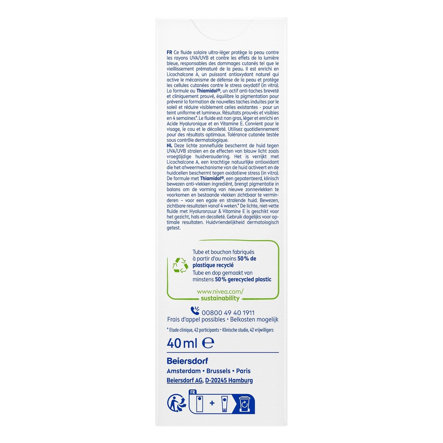 NIVEA Luminous630 Anti-Spot Sonnenmilch LSF 50+