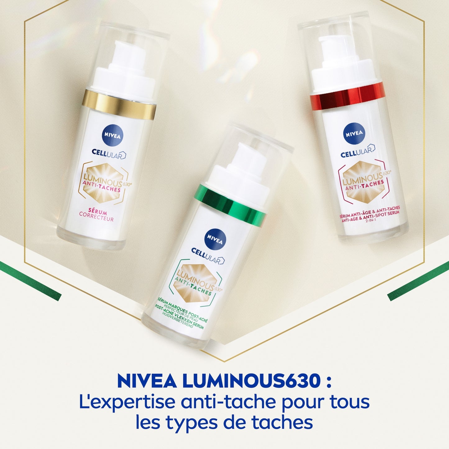 Sérum Visage Anti-Tâches Anti-Spot Luminous 630° Cellular NIVEA