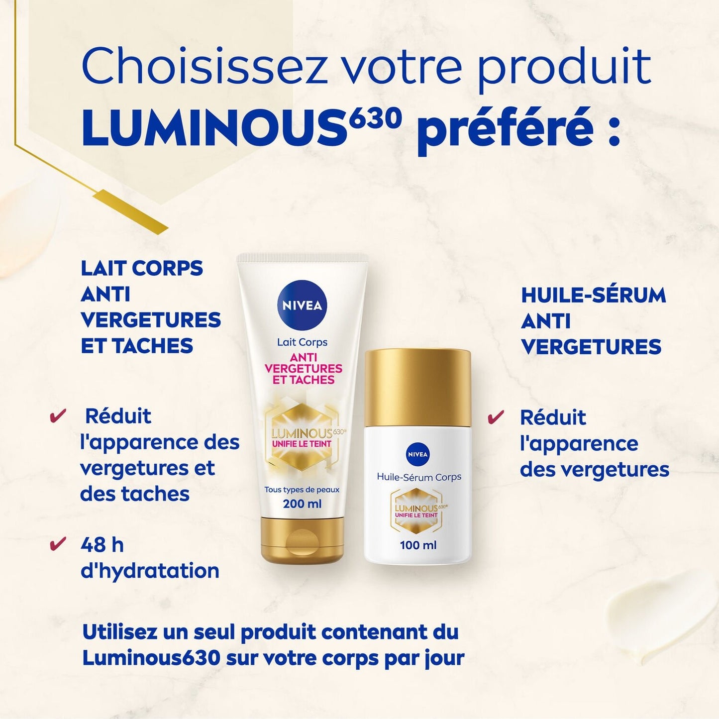 NIVEA Luminous Anti-Dehnungsstreifen-Öl