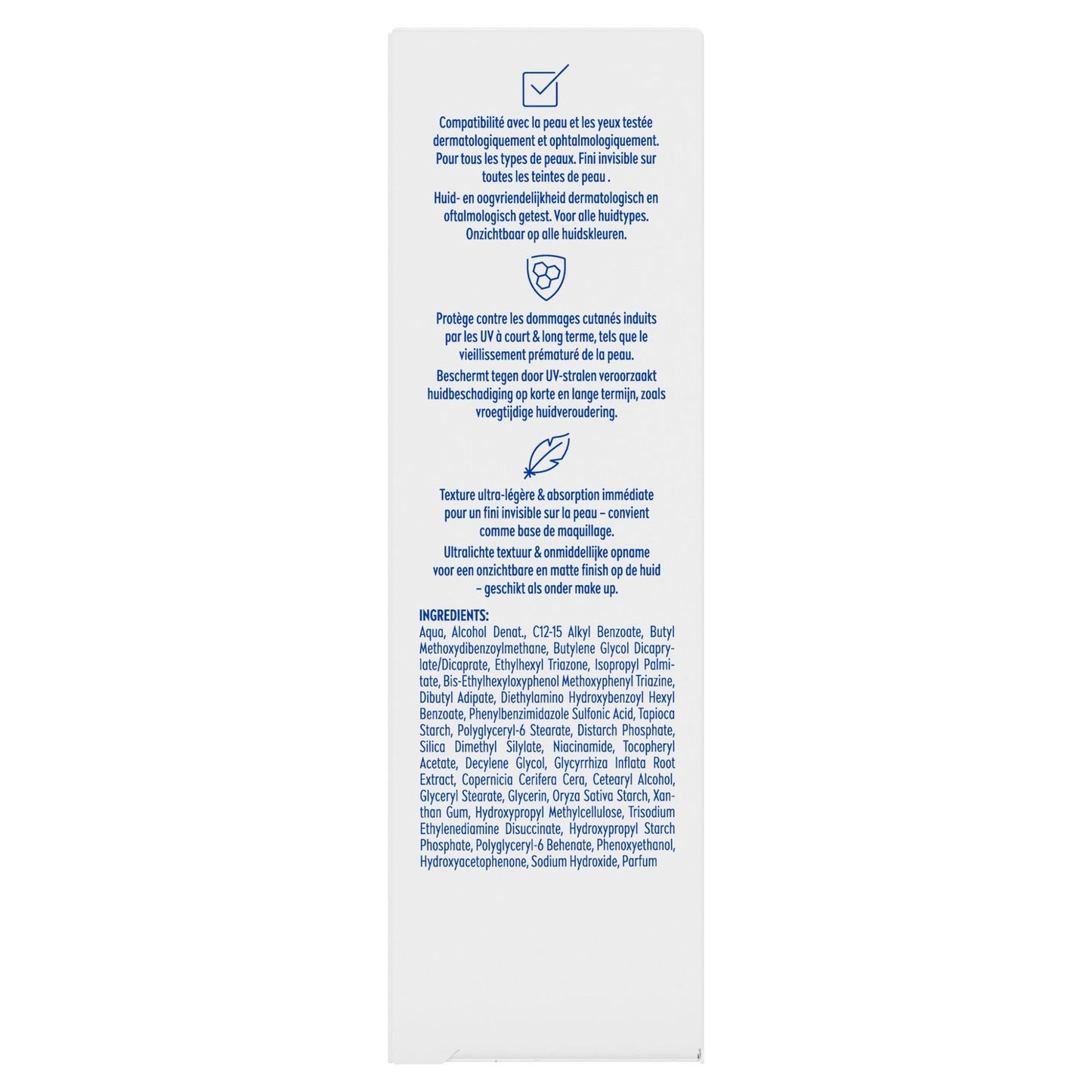 NIVEA Sonnenschutzfluid Gesicht LSF 50+, unsichtbar, nicht fettend, nicht klebend, Matteffekt, Sonne
