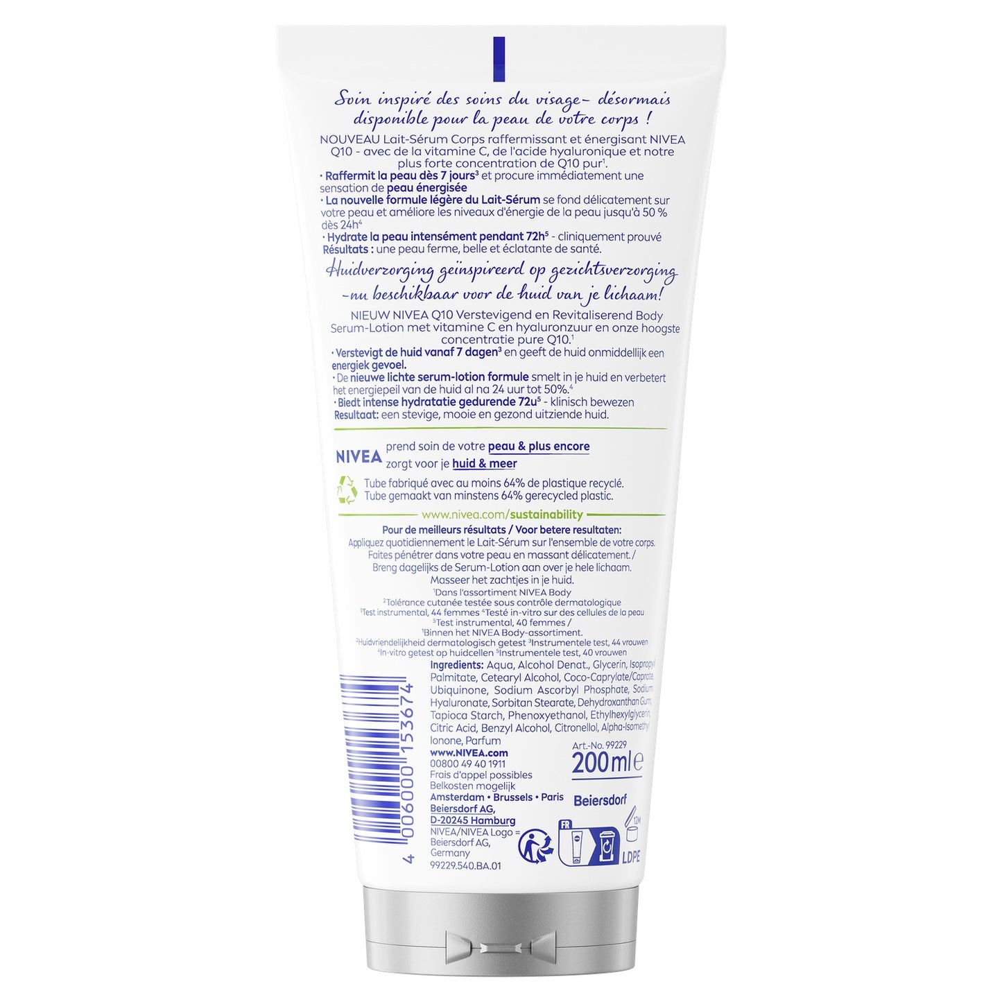 NIVEA Q10 Straffendes Revitalisierendes Body Milk Serum