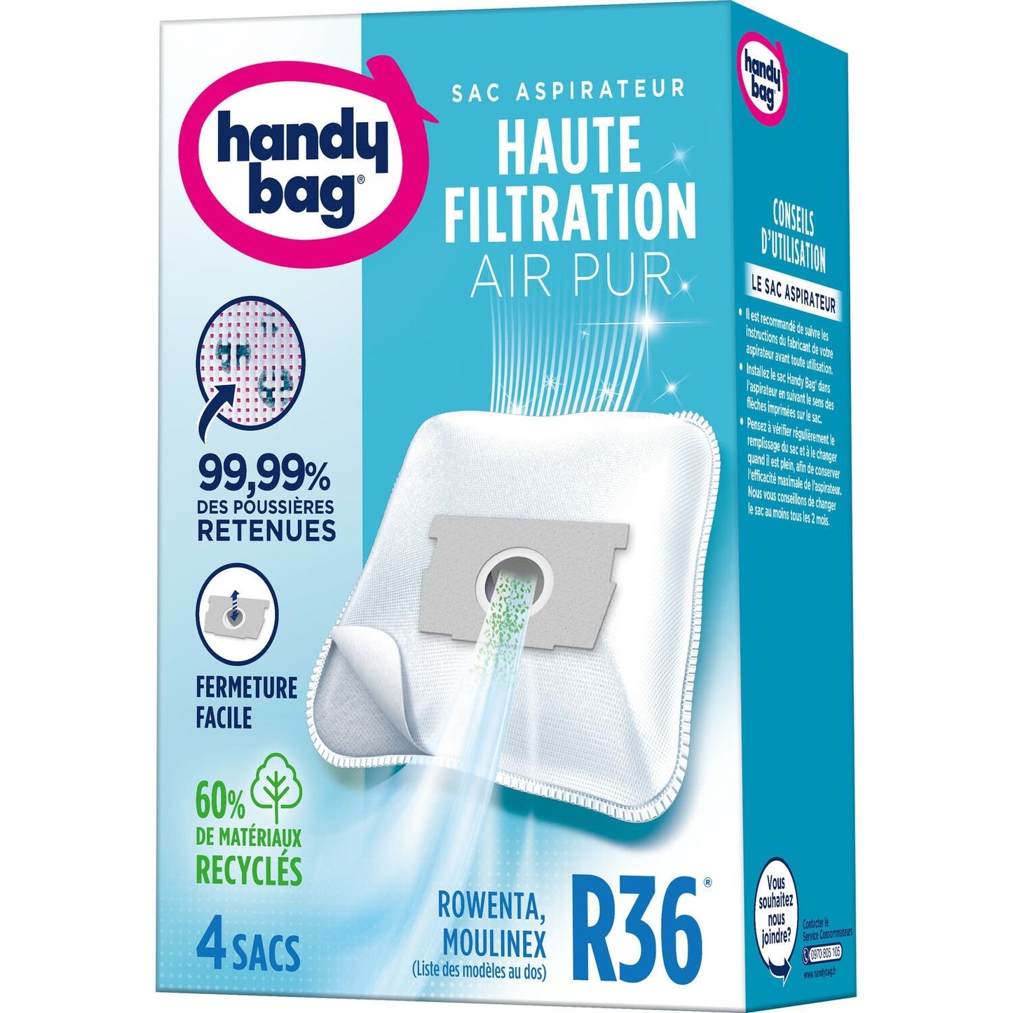 HANDY BAG R36 HANDY BAG Vacuum Cleaner Bags