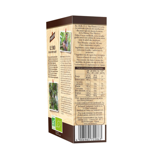 Cacao en Poudre Non Sucré Bio VAN HOUTEN