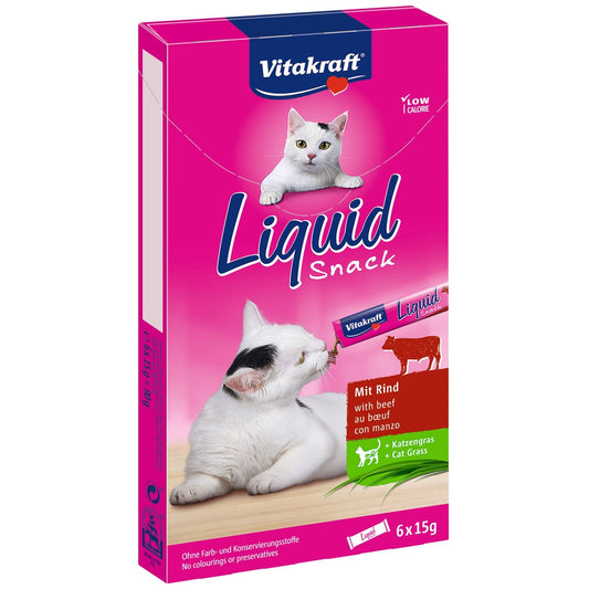 VITAKRAFT Liquid Cat Treat Rinder-Snack