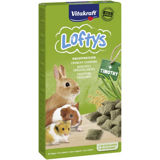 Loftys Vitakraft Knusper-Happen für Nagetiere ohne Zuckerzusatz