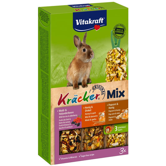 Kräcker Trio-Mix Kaninchen Leckerli VITAKRAFT