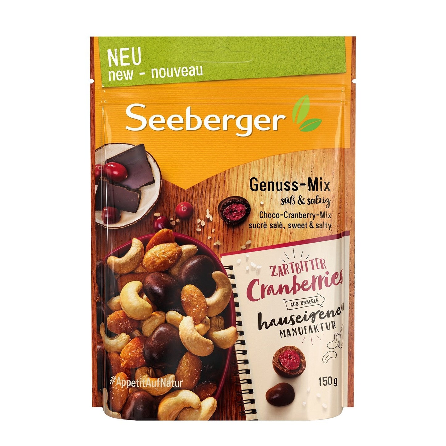 Choco-Cranberry Mix Dried Fruits SEEBERGER