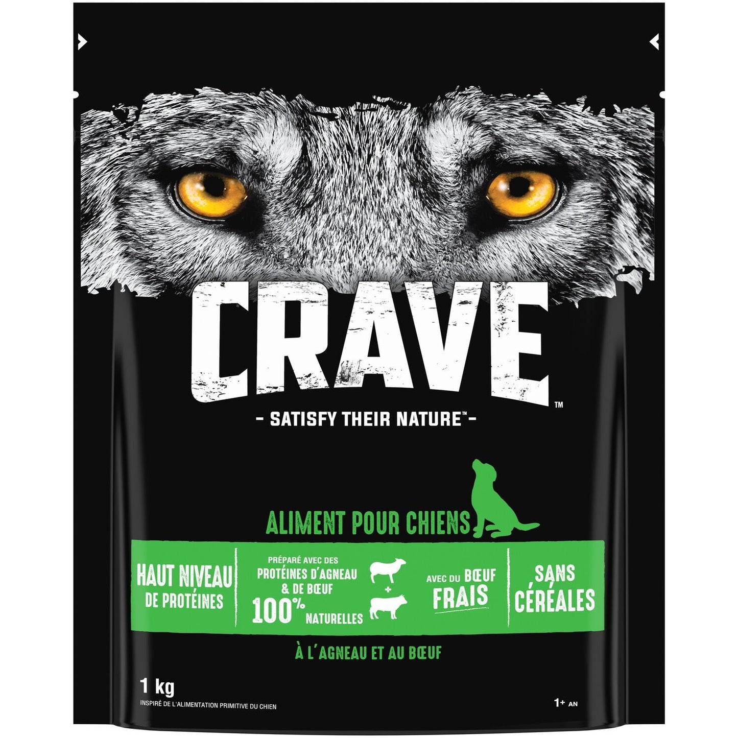 CRAVE Grain-Free Lamb and Beef Adult Dog Food