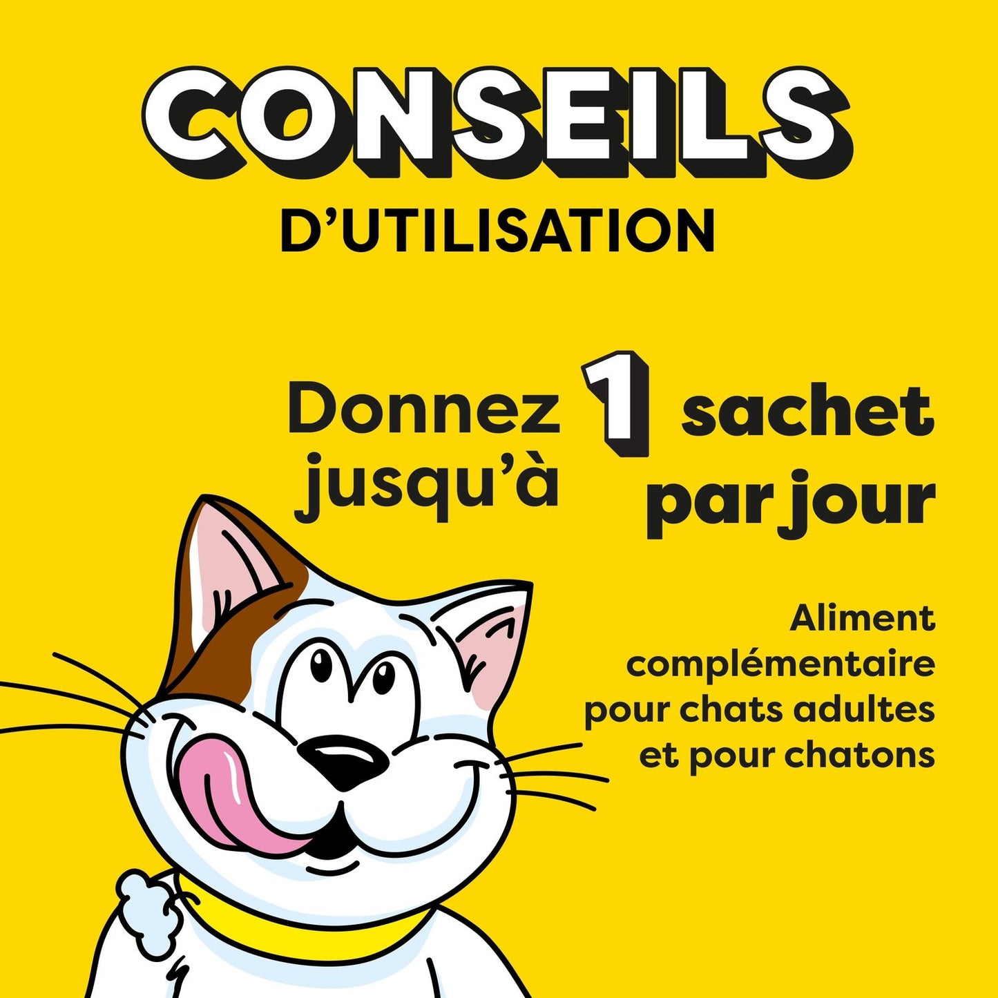 CATISFACTIONS Cremige Leckerlis für erwachsene Katzen mit Hühnchen