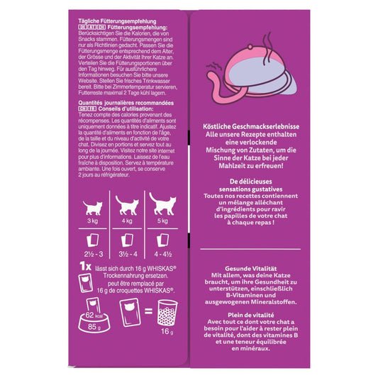 WHISKAS Ocean Selection Adult Cat Food in Jelly