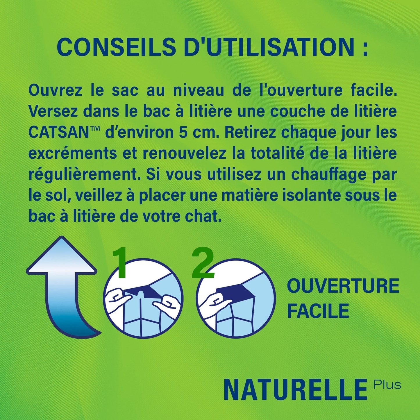 CATSAN Nicht klumpende Pflanzenstreu