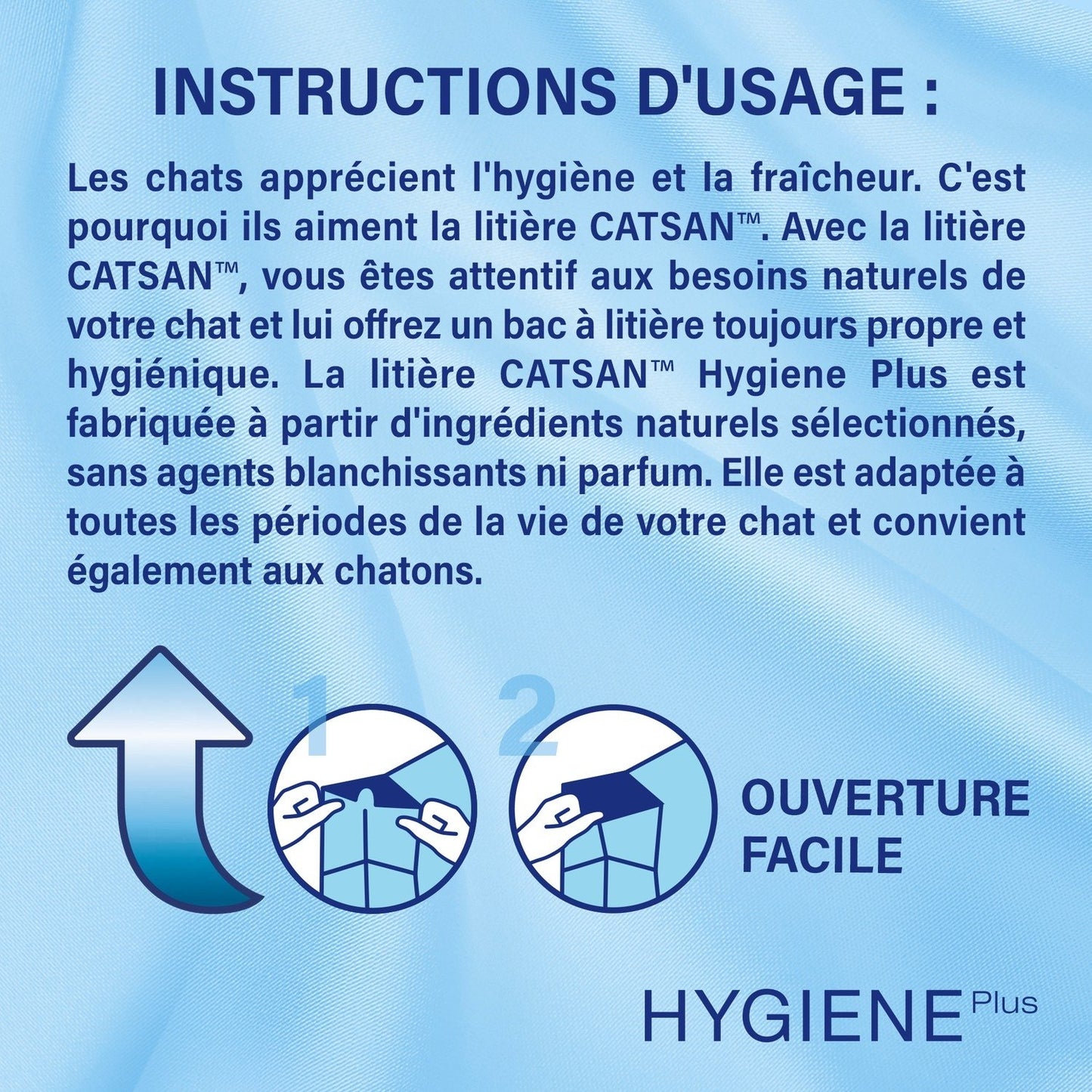 Litière Minérale Non Agglomérante Ultra Absorbante CATSAN
