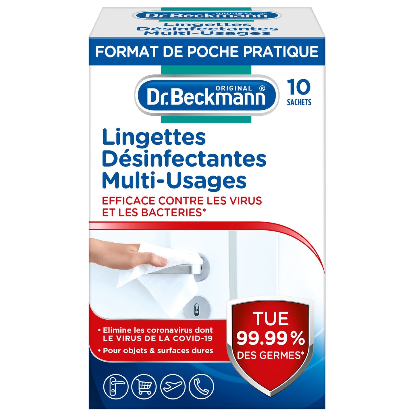 DR BECKMANN Multi-Purpose Disinfectant Wipes