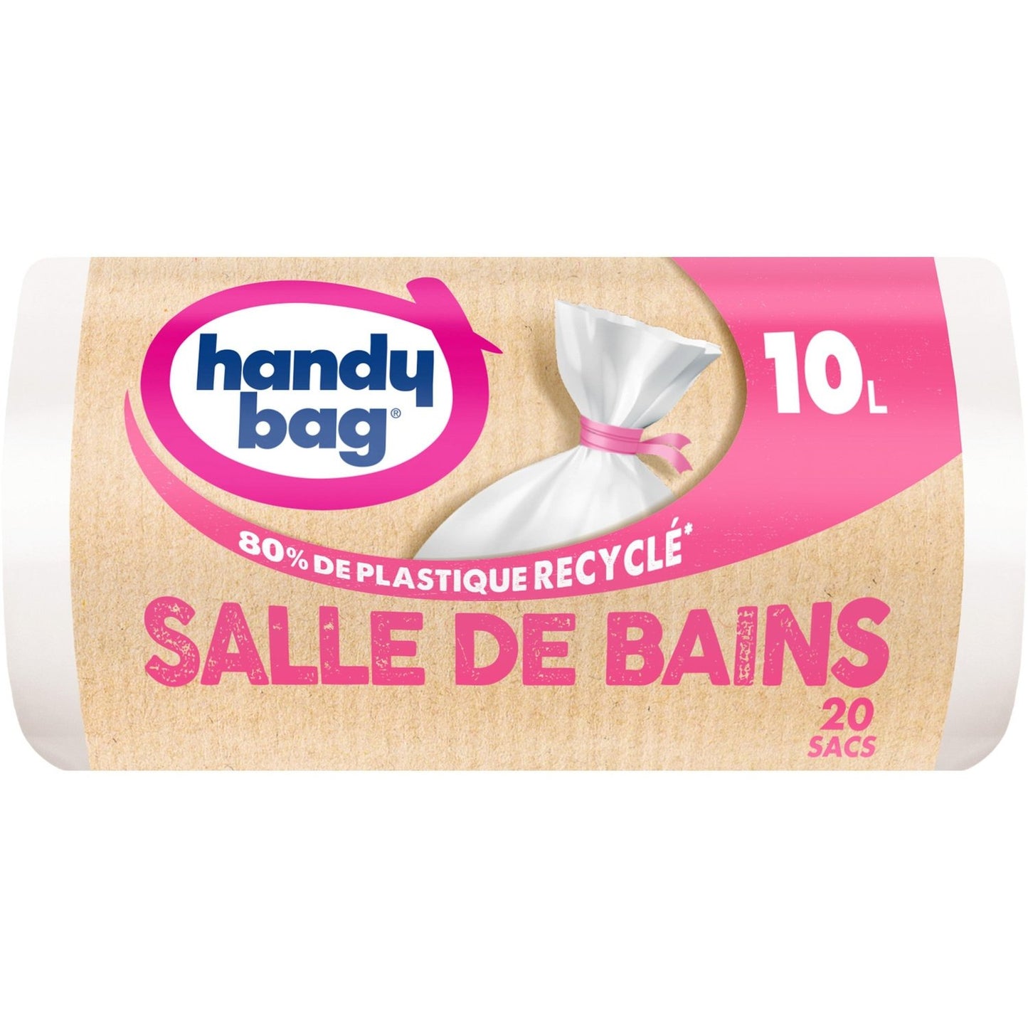 Sac Poubelle de Salle de Bain 10L HANDY BAGS