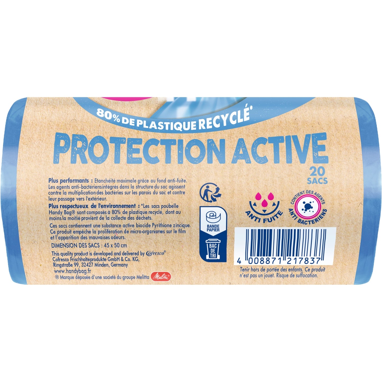 HANDY BAGS 20L Active Protection Garbage Bag