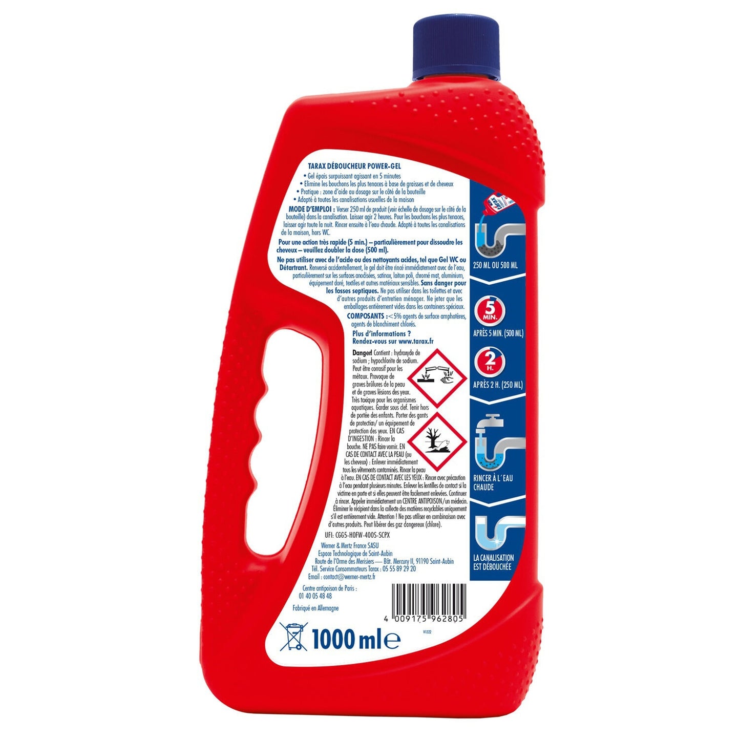 TARAX Power-Gel-Abflussreiniger