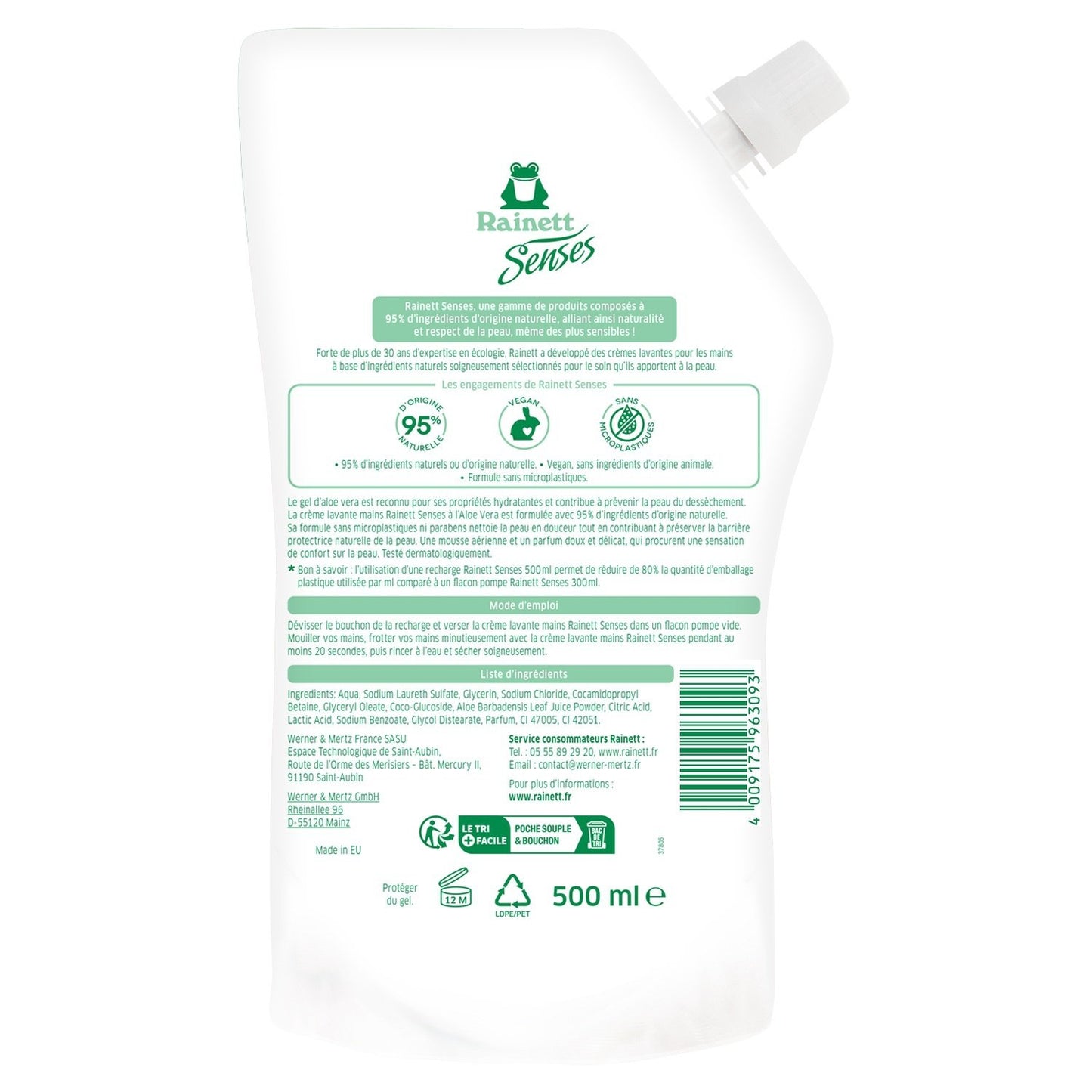 RAINETT Aloe Vera Flüssigseife Nachfüllpackung