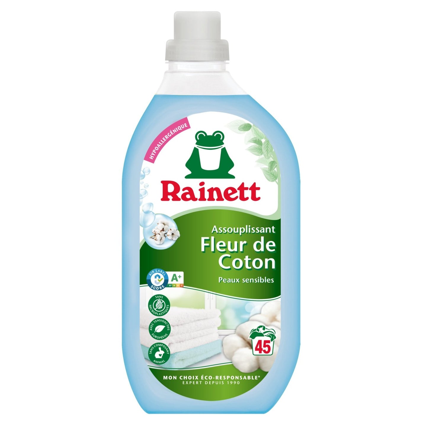 Assouplissant Fleur de Coton 45 Lavages RAINETT