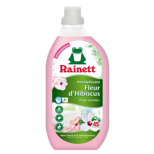Assouplissant Peaux Sensibes Fleur d'Hibiscus  45 Lavages RAINETT