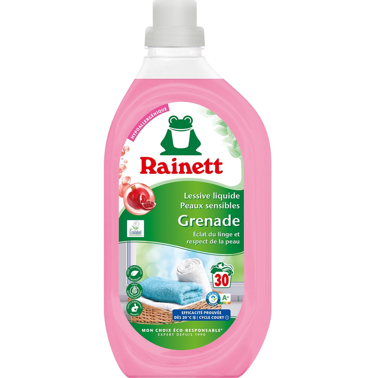 Lessive Liquide Peaux sensibles Grenade RAINETT