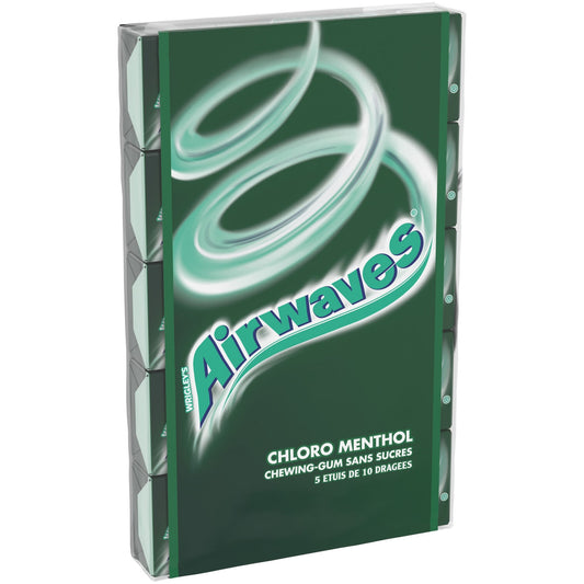 Chewing-Gum Sans Sucres Chloro Menthol AIRWAVES
