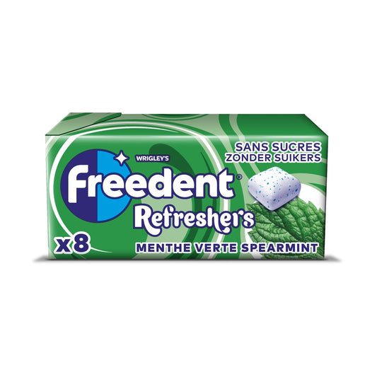 Chewing-Gum Sans Sucres Menthe Verte FREEDENT REFRESHERS