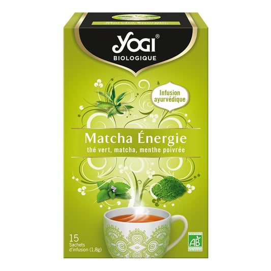 Thé Vert Matcha Énergie Bio YOGI