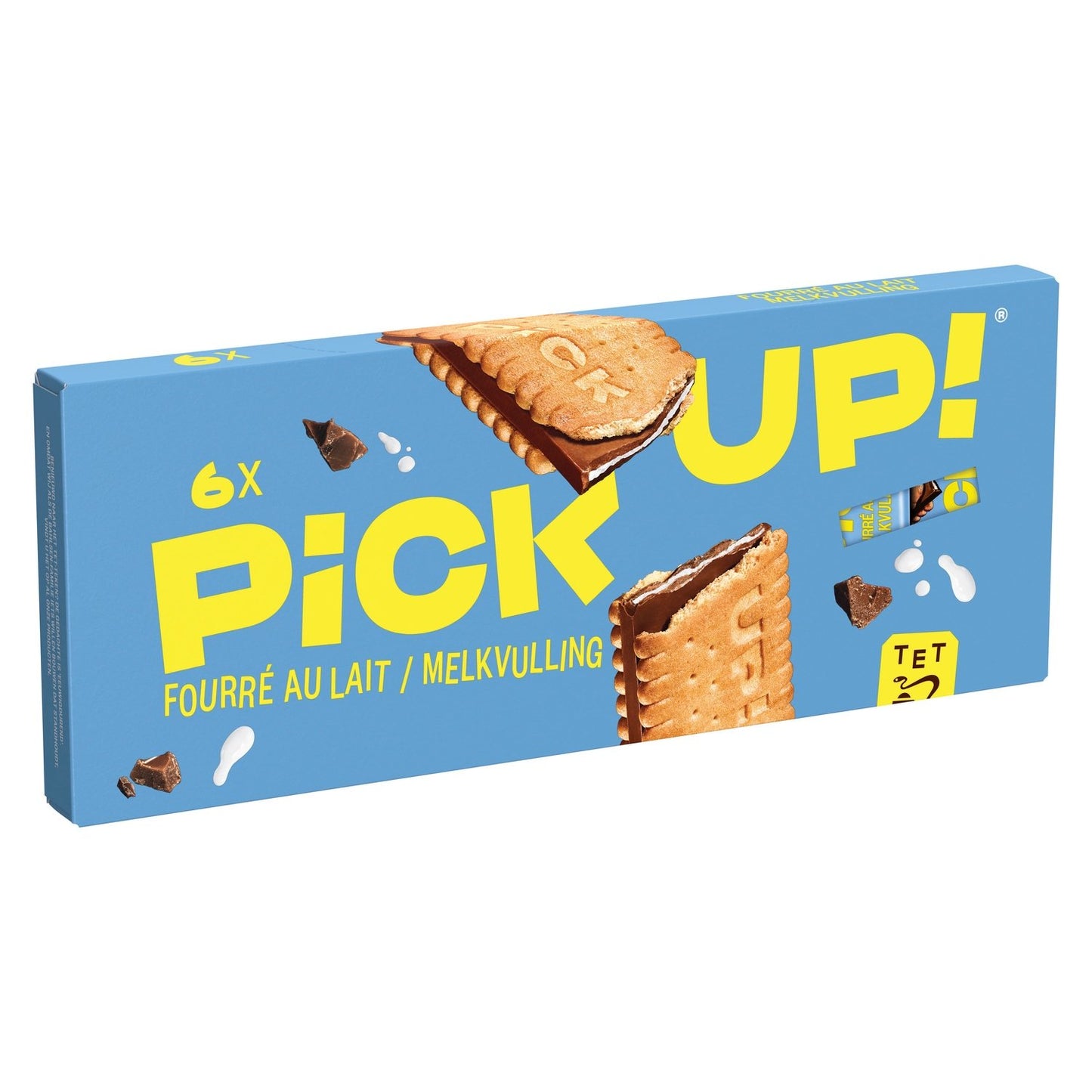 Biscuits Pick Up Fourré Chocolat Lait BAHLSEN