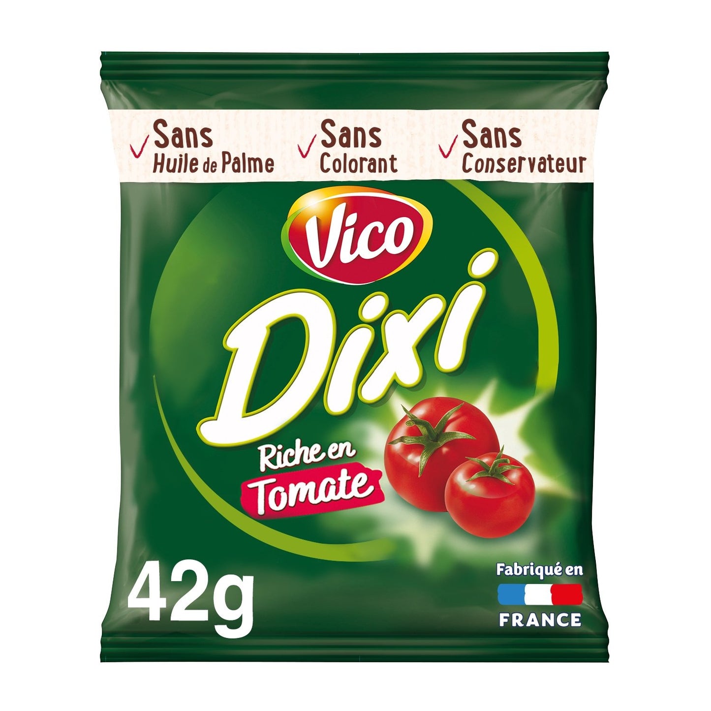 Biscuits Soufflés Tomate DIXI VICO le sachet de 42g