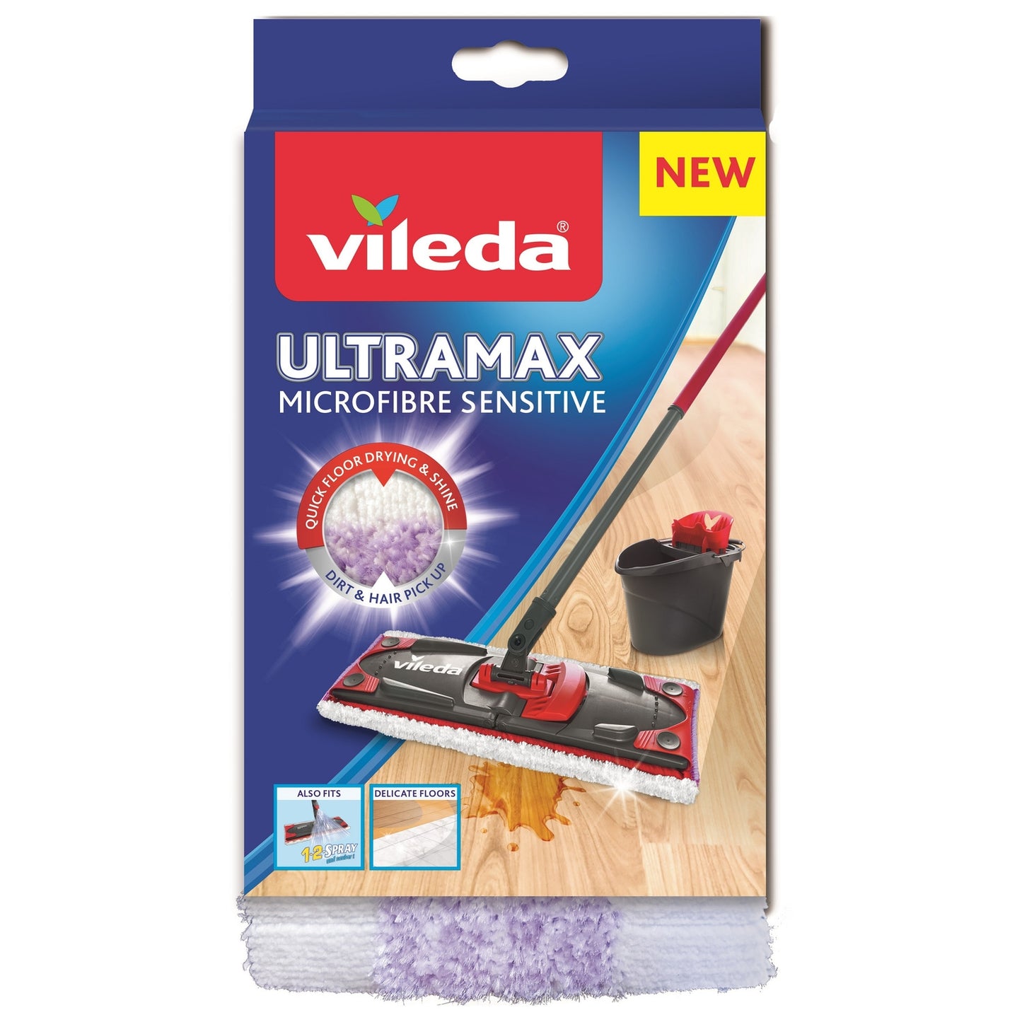 Recharge Microfibre Sensitive Ultramax VILEDA
