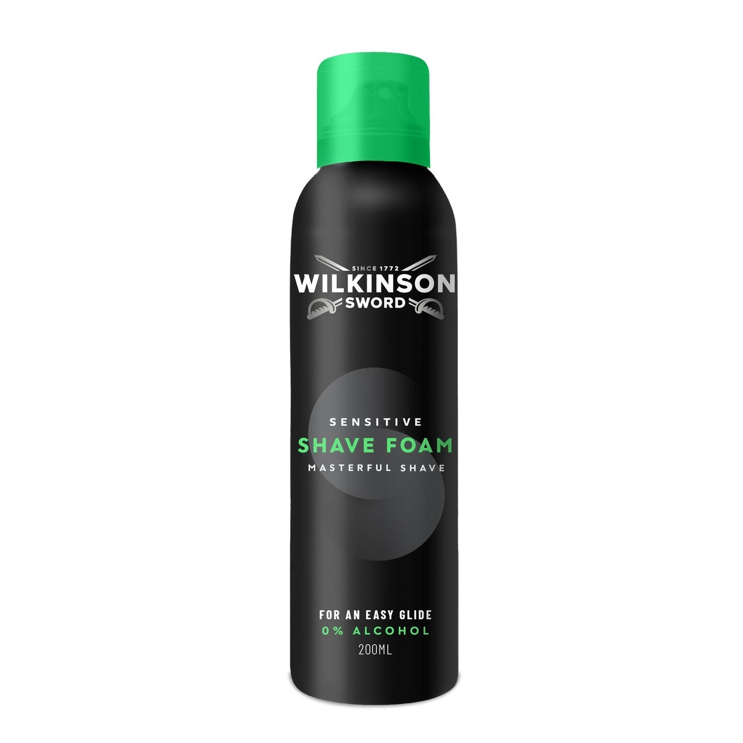 Mousse à Raser Peau Sensible Homme 0% Alcohol WILKINSON le flacon de 200mL