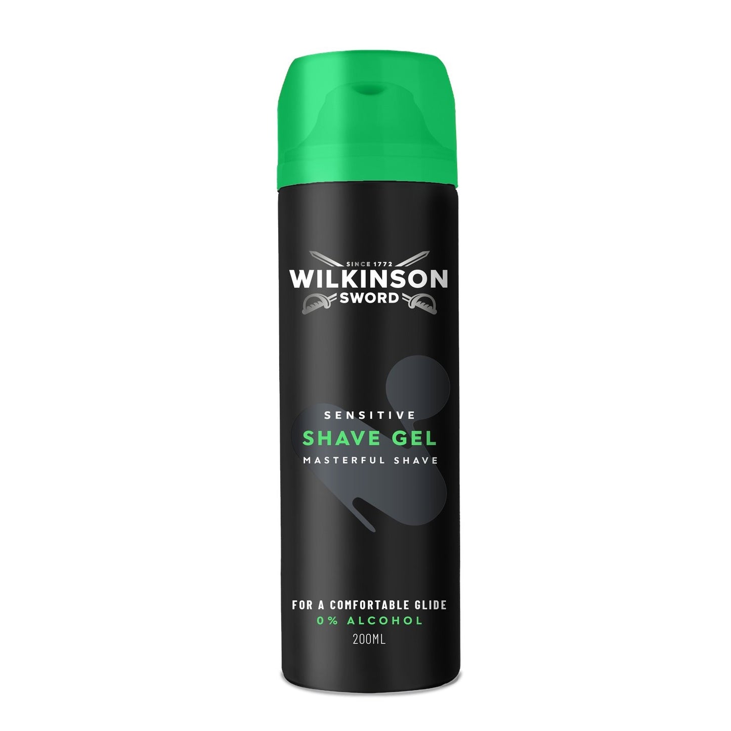 Gel à Raser Peau Sensible Homme 0% Alcohol WILKINSON le flacon de 200mL