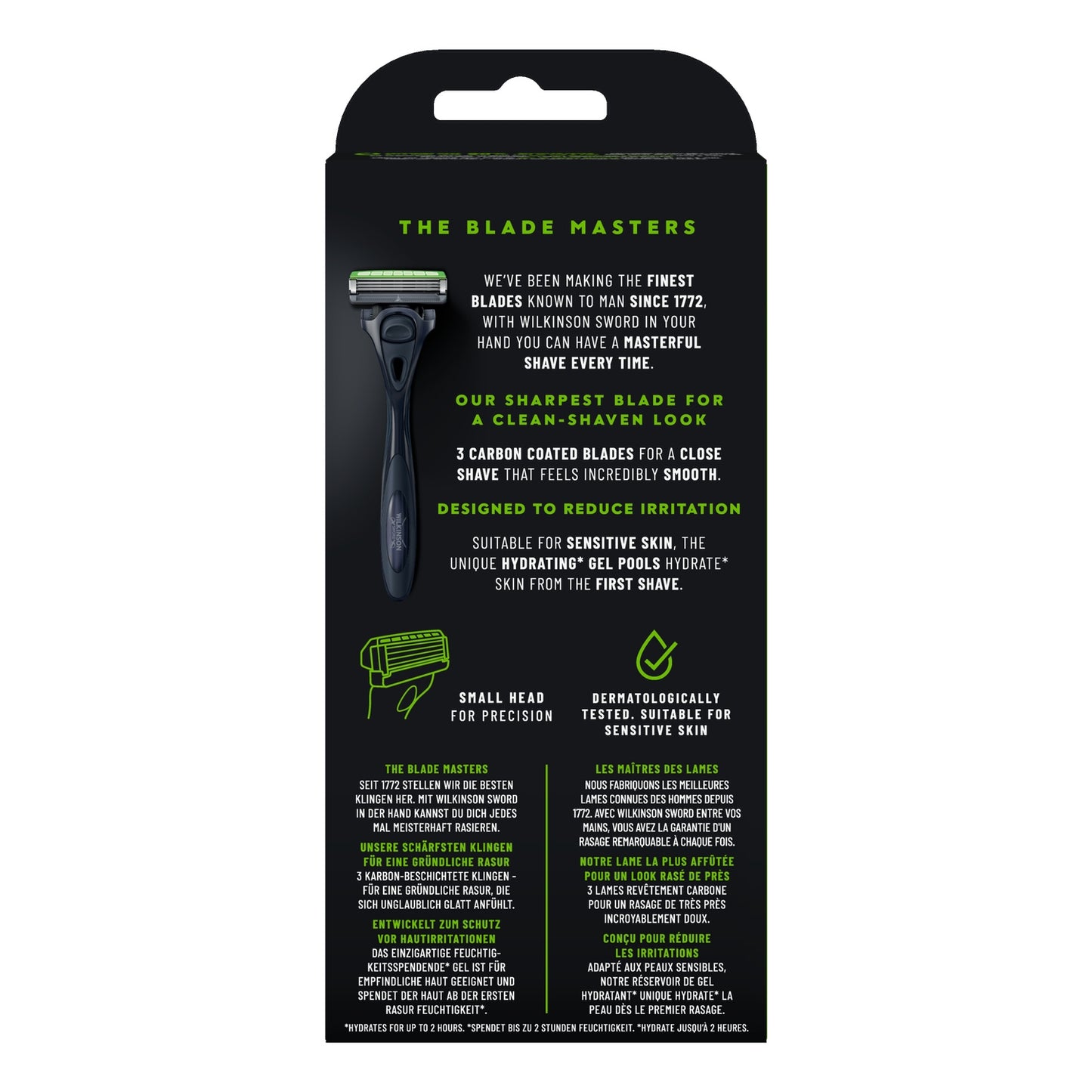 Wilkinson Hydro 3 Black Edition Disposable Razor