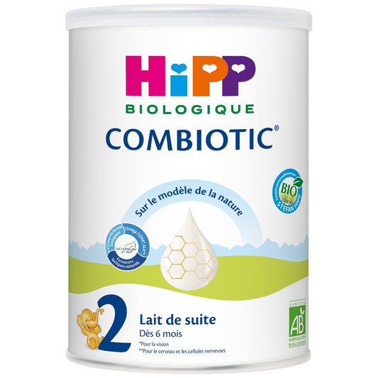 Lait Bébé en Poudre 2ème Âge Dès 6 Mois Bio COMBIOTIC® HIPP BIOLOGIQUE