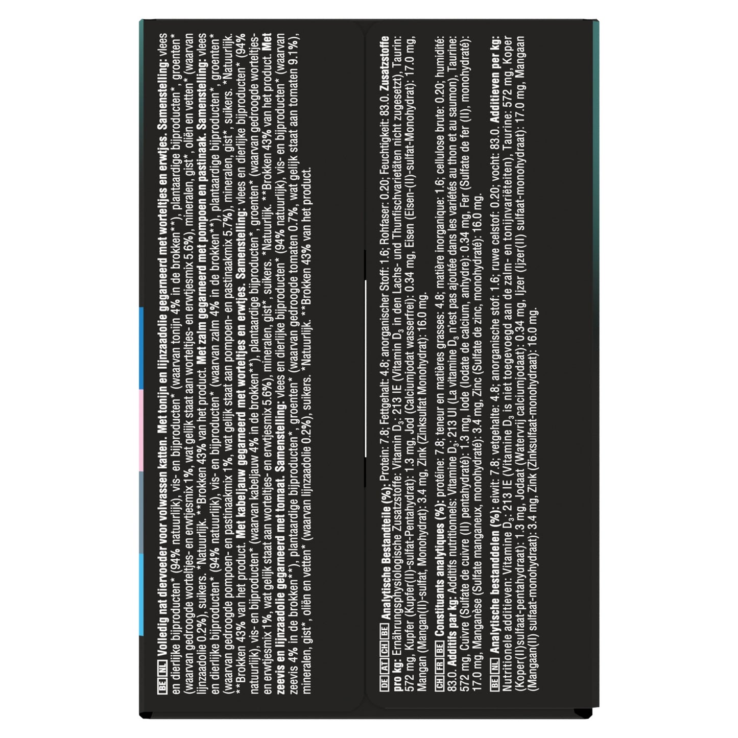 Adult Katzenfutter in Sauce, Natürliche Fischauswahl, SHEBA Collection