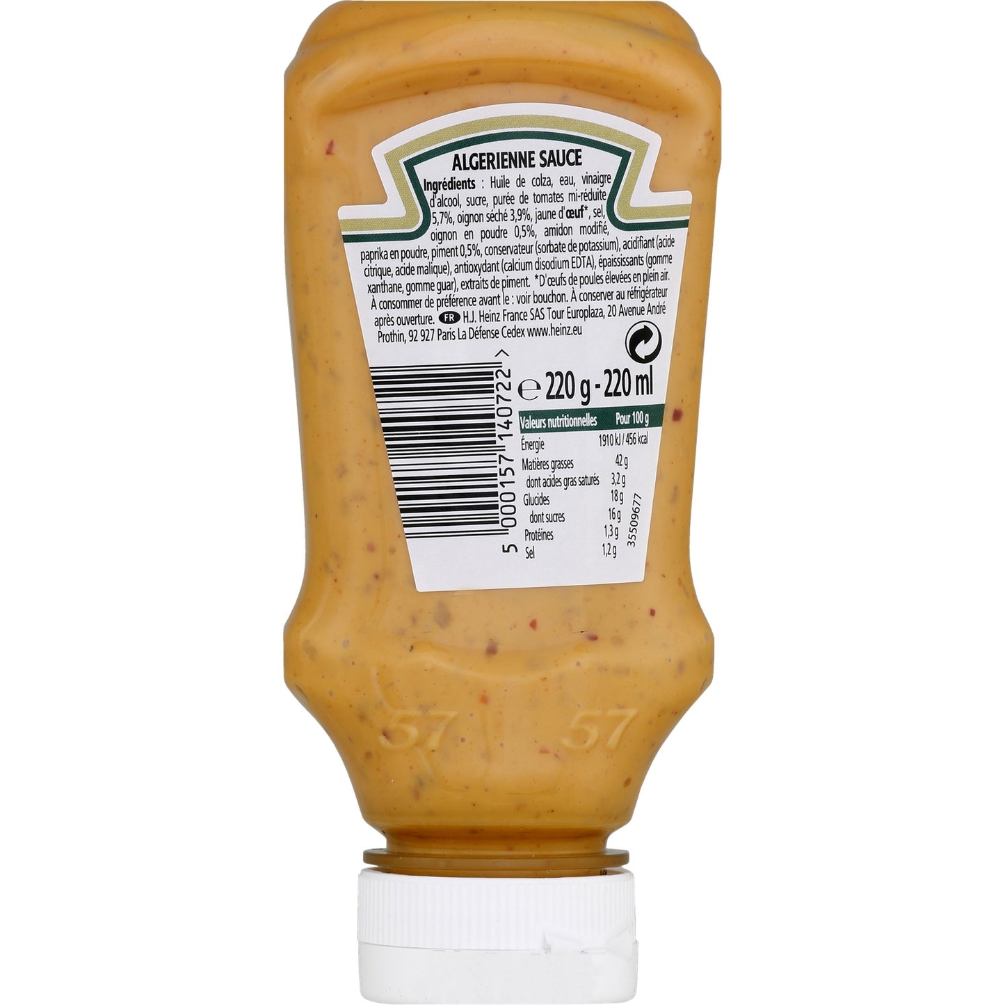 Sauce Algérienne HEINZ