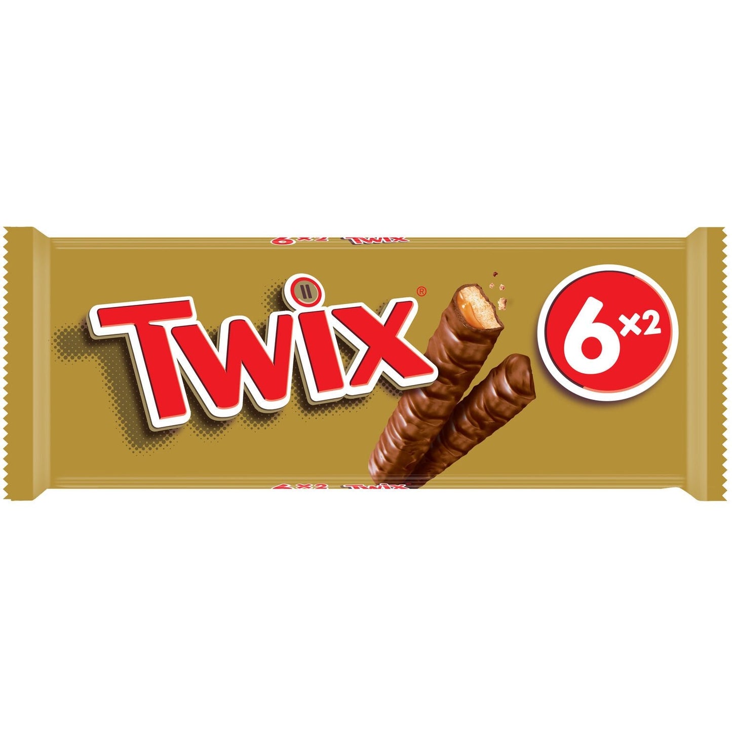 TWIX Chocolate and Caramel Coated Cookie Bars