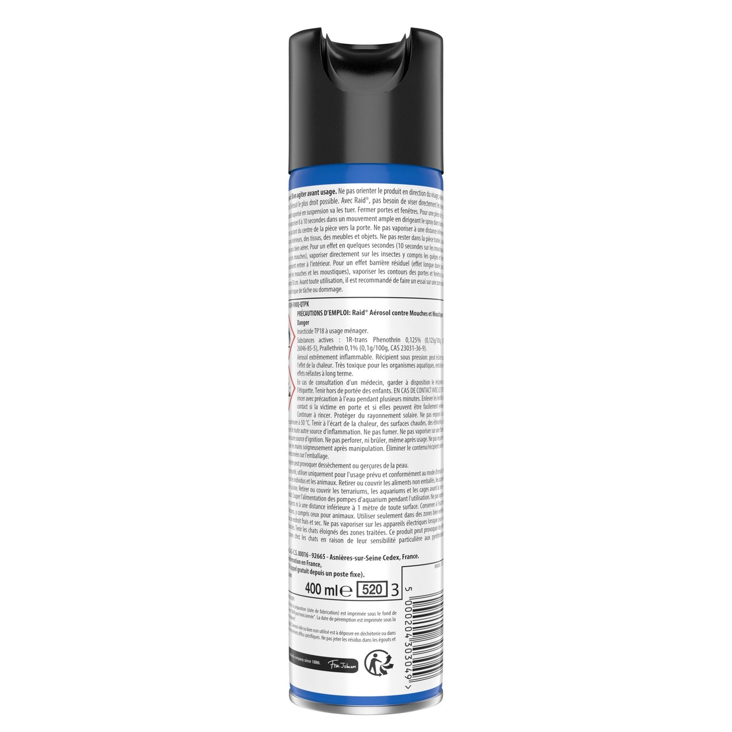 RAID 2-in-1 Anti-Insect Flies and Mosquitoes Fast and Long-Lasting Action