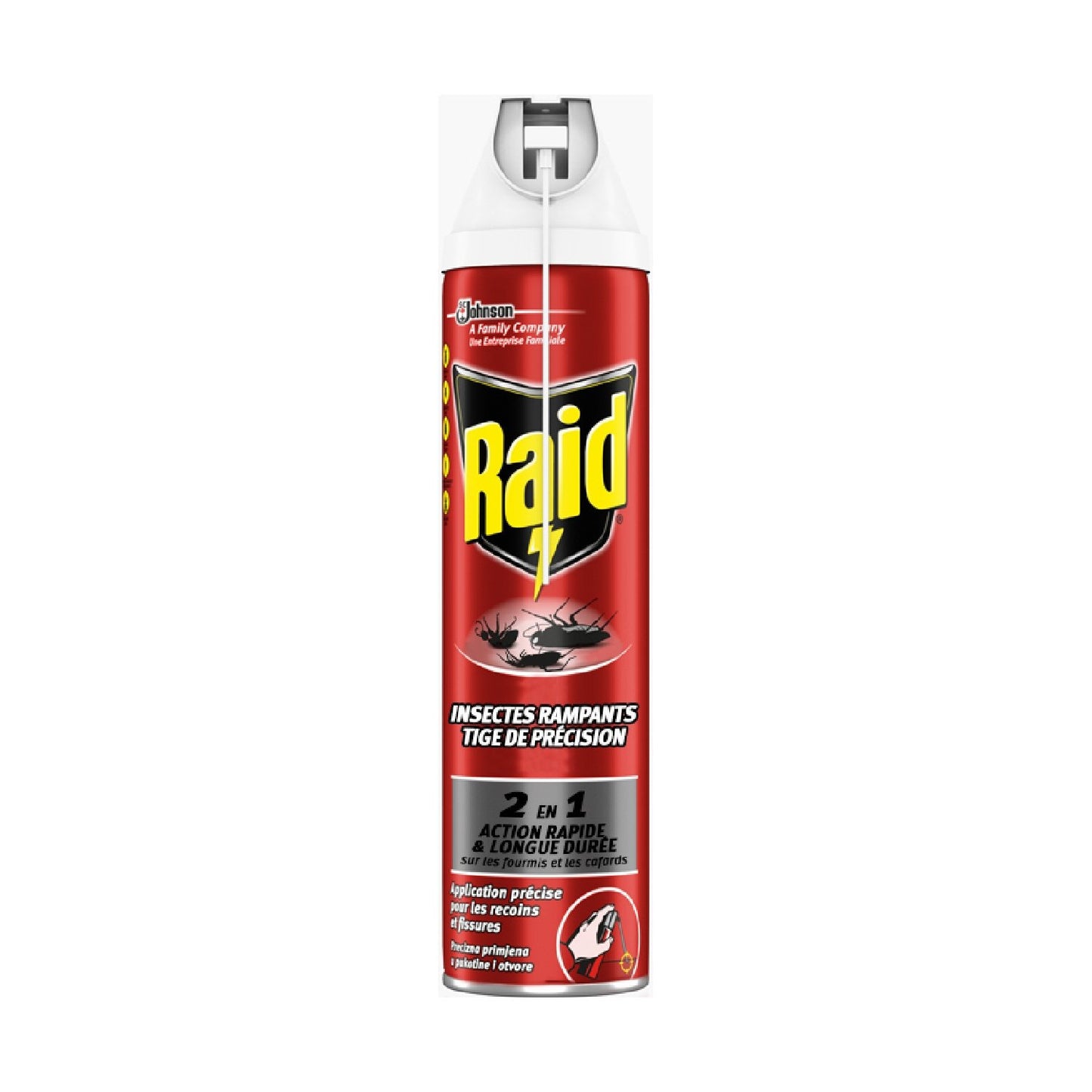 Anti-Rampants Tige de Précision 2en1 Action Rapide et Longue Durée RAID