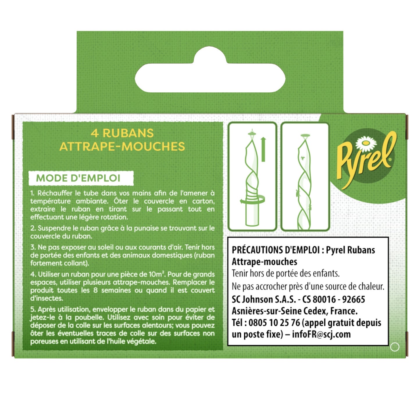 Attrape Mouche Rubans Adhésifs PYREL