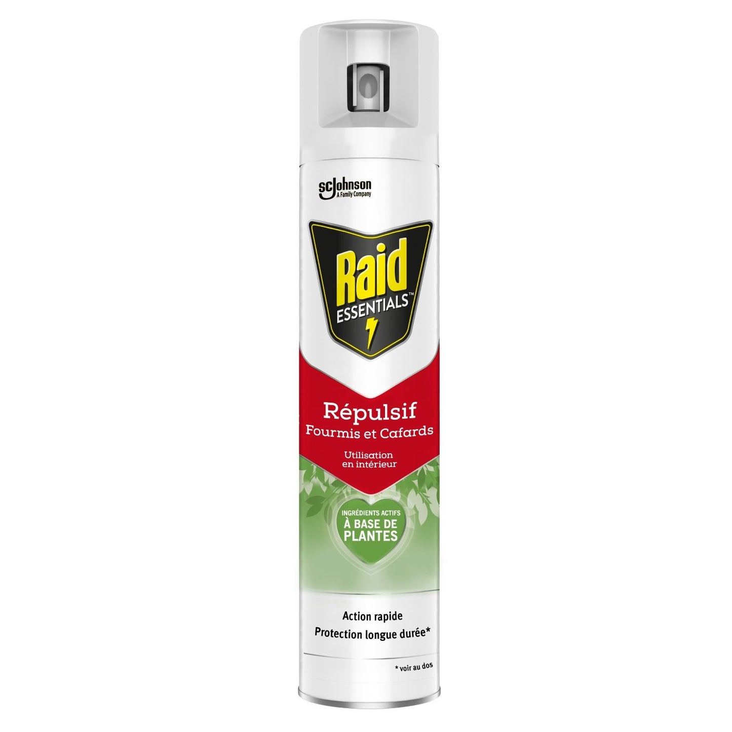 Anti-Rampants Spray A Base de Plantes Action Rapide Essentials RAID le spray de 300mL
